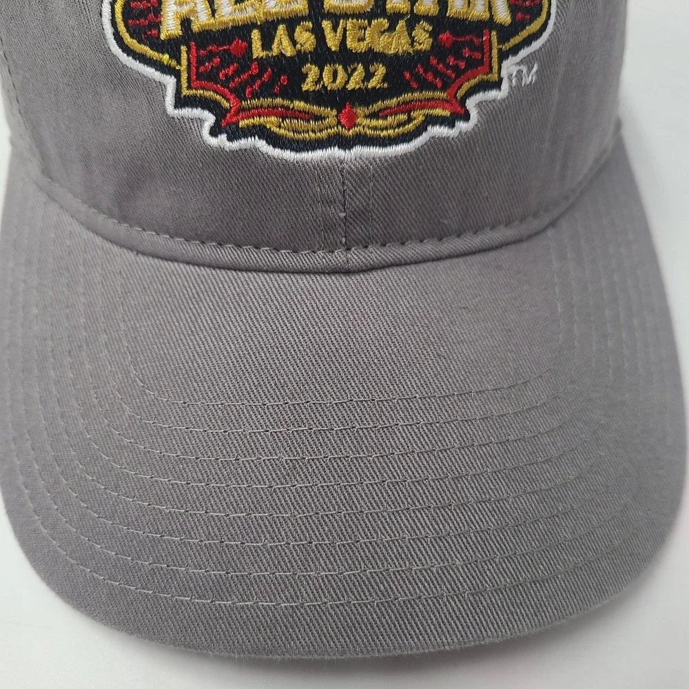 Youth NHL All Star Game Hat Strapback Gray Adjustable Las Vegas 2022 Casual Boys
